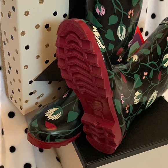 NEW! Kate Spade New York Renata Tall Rain Boots - Picture 5 of 10